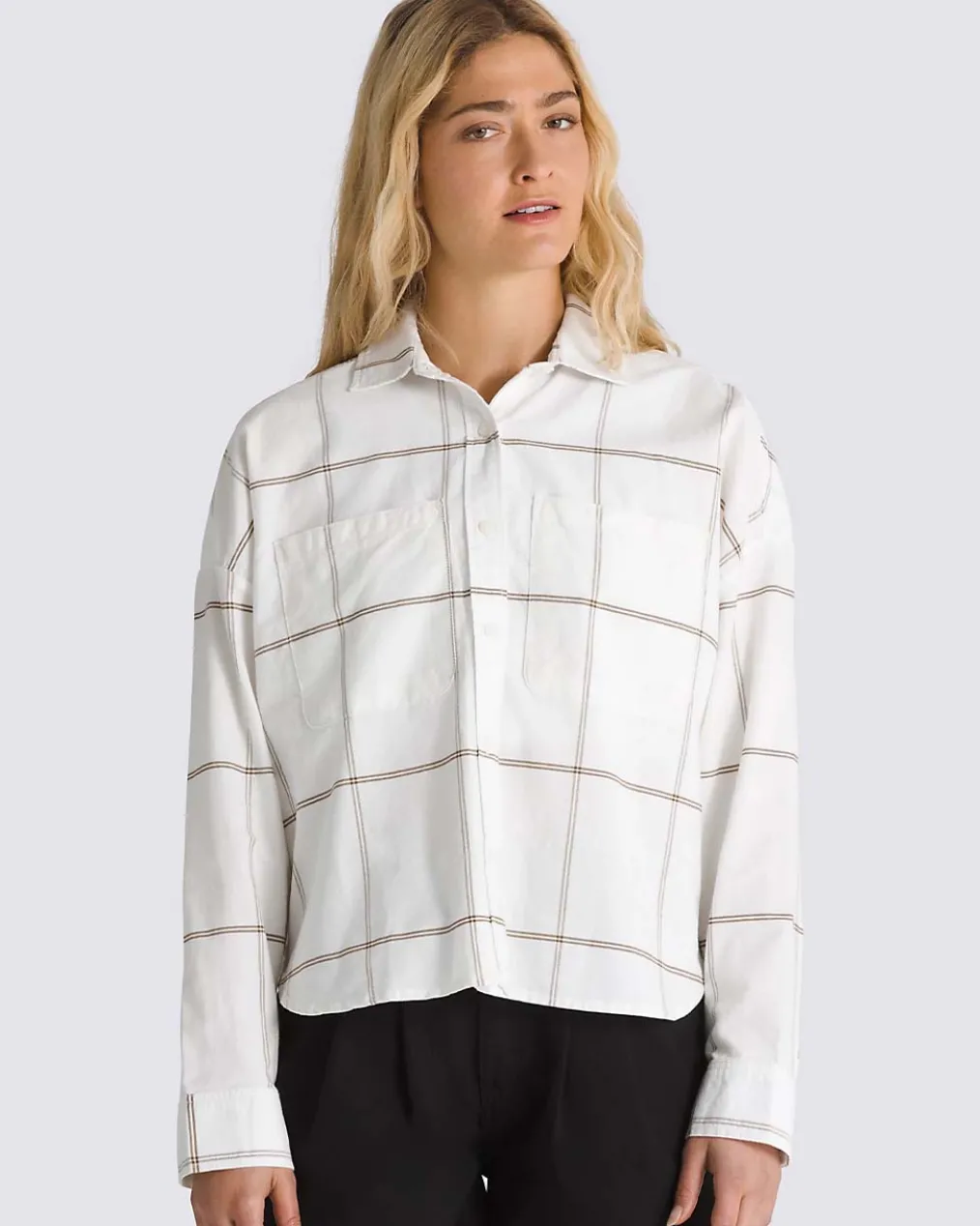 Antica Boxy Long Sleeve Shirt - Marshmallow