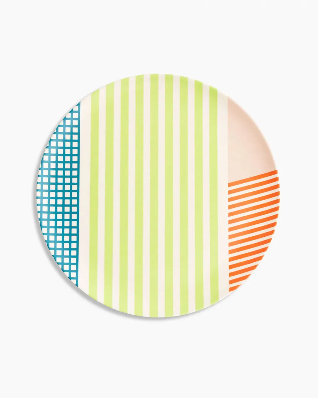 Bamboo Salad Plate Set - Angles