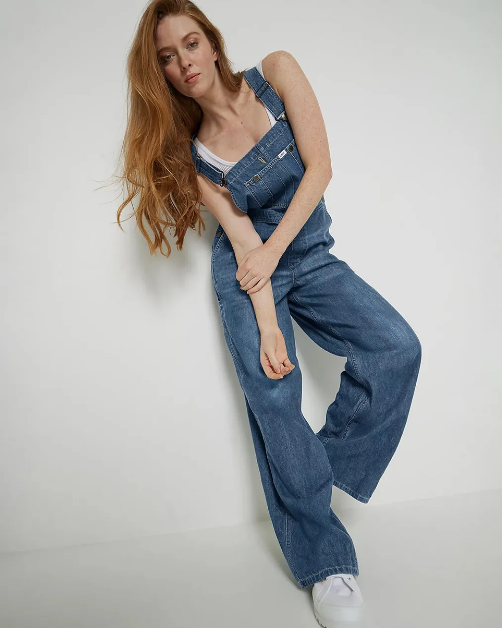 Bib Overalls - Mid Cascade