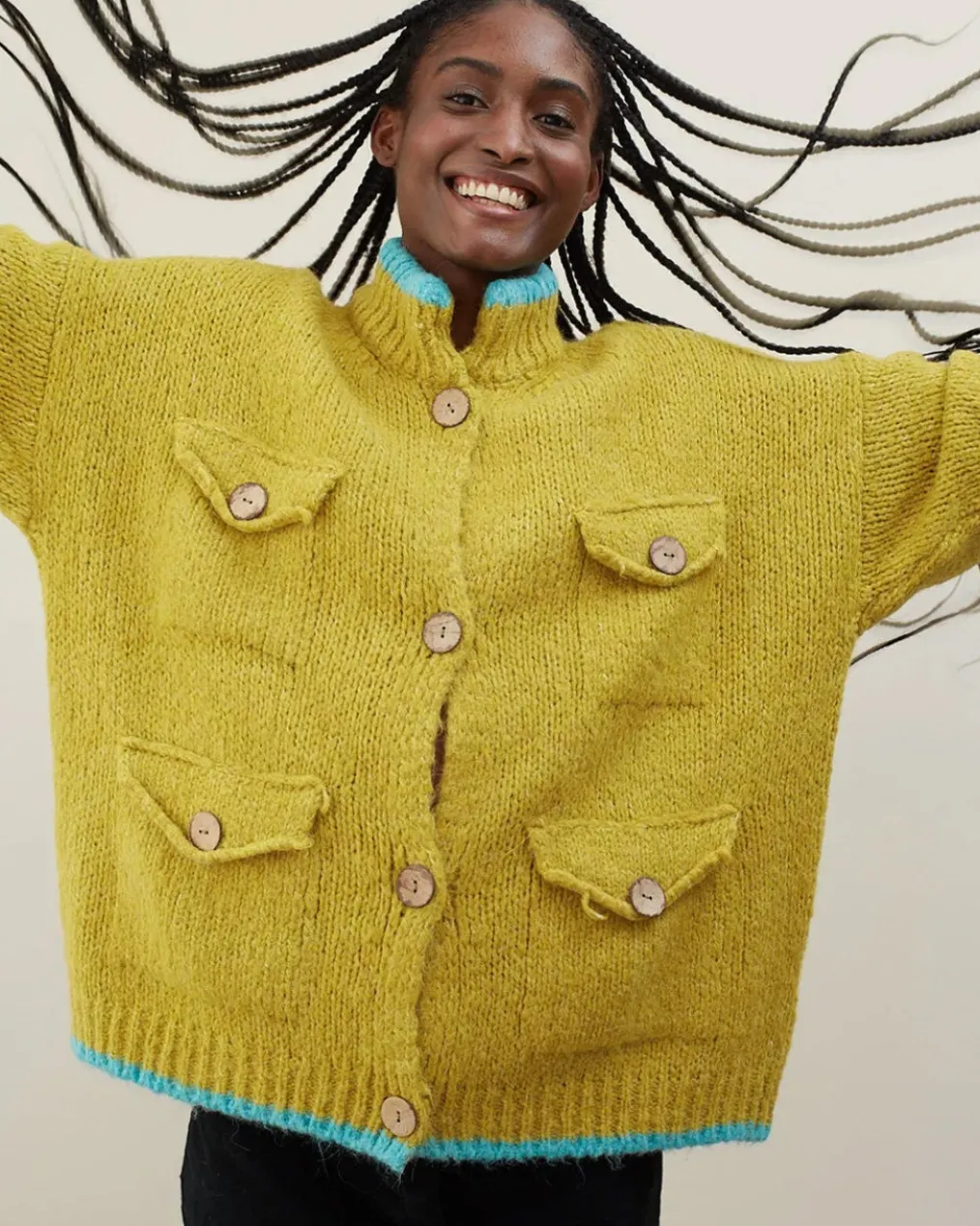 Boom Boom Cardigan - Pistachio