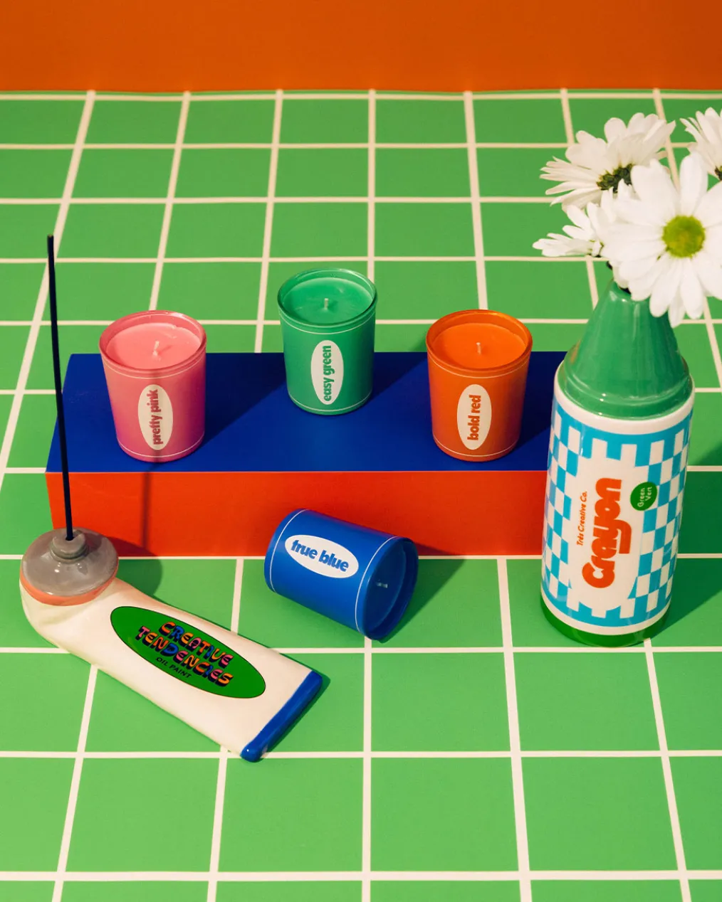 Color Me Happy Votive Candle Set