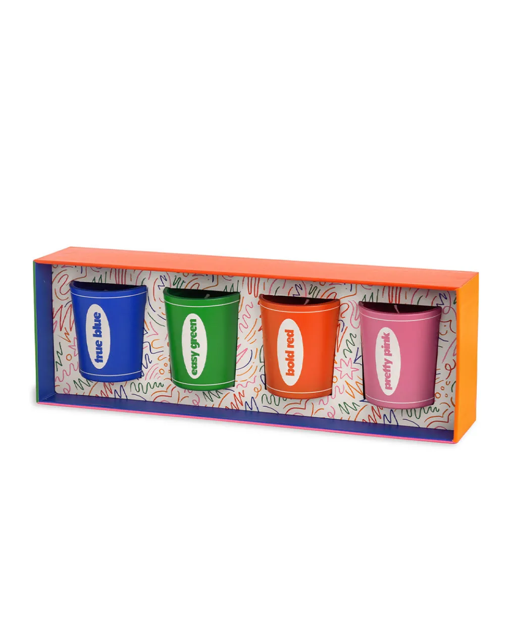 Color Me Happy Votive Candle Set
