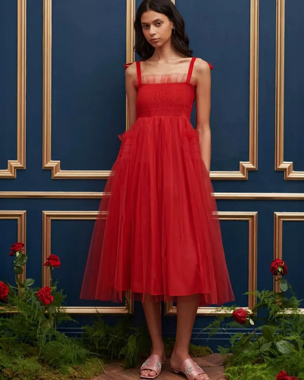 DREAM Palace Tulle Midi Dress