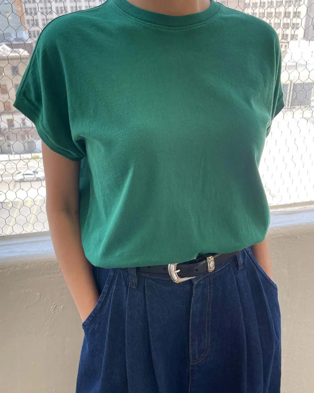 Ease Tee - Deep Green