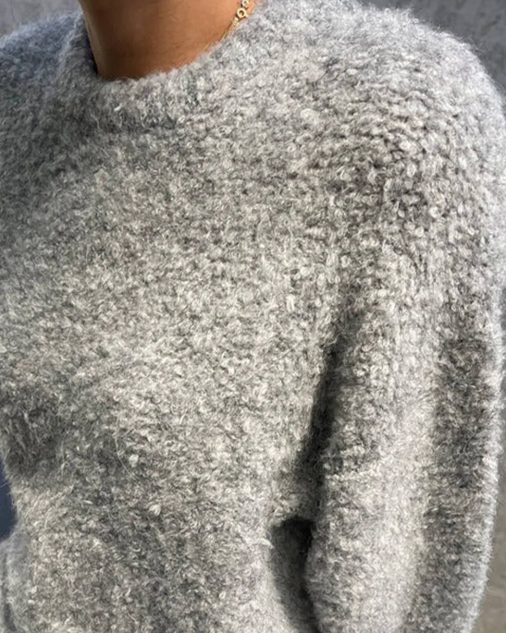 Envie Sweater - Heather Grey