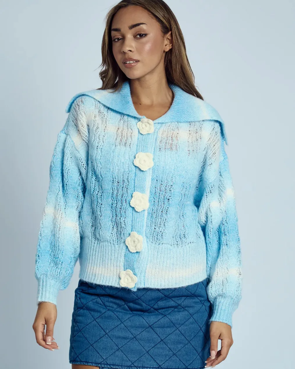 Felicity Floral Knit Cardigan