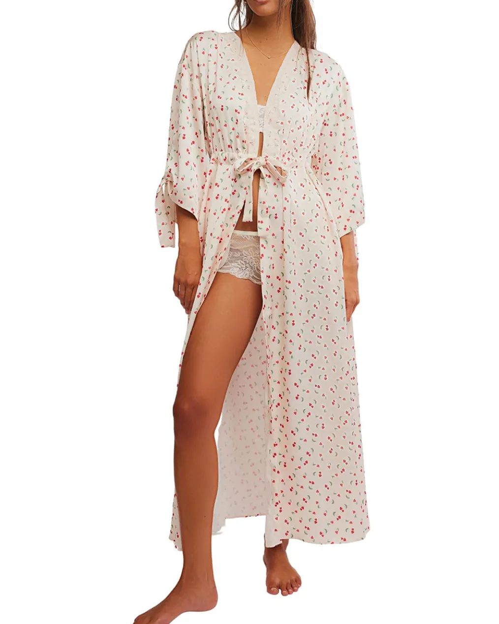 First Blush Robe - Ivory Combo