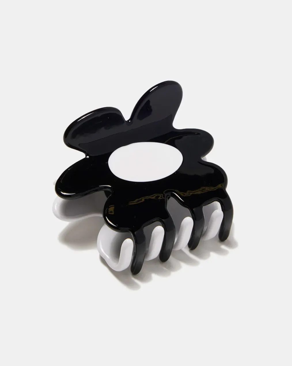 Flower Claw - Black + White