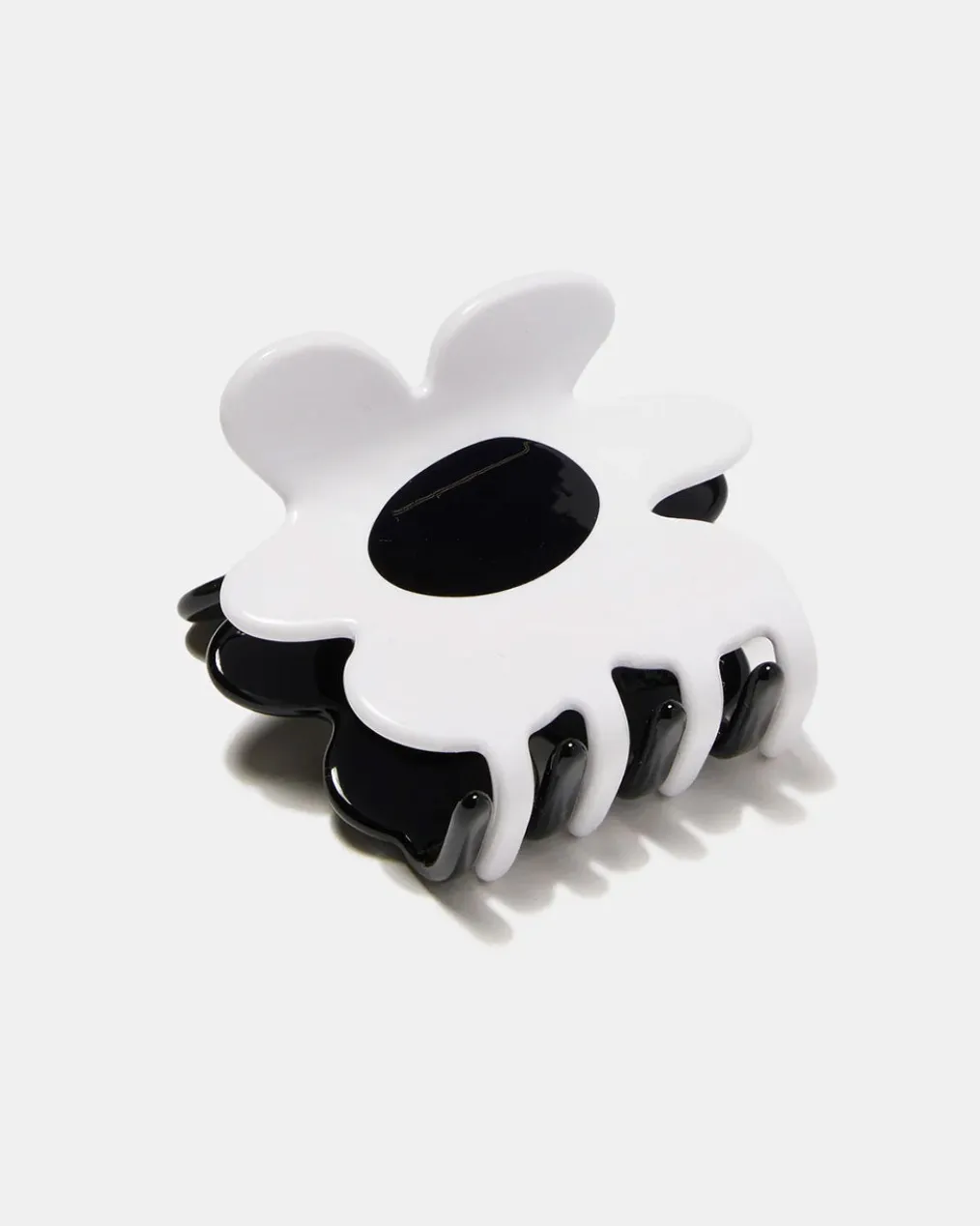 Flower Claw - Black + White