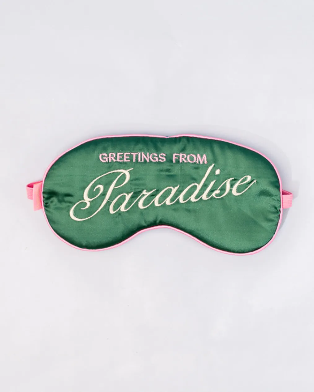 Getaway Eye Mask - Greetings From Paradise