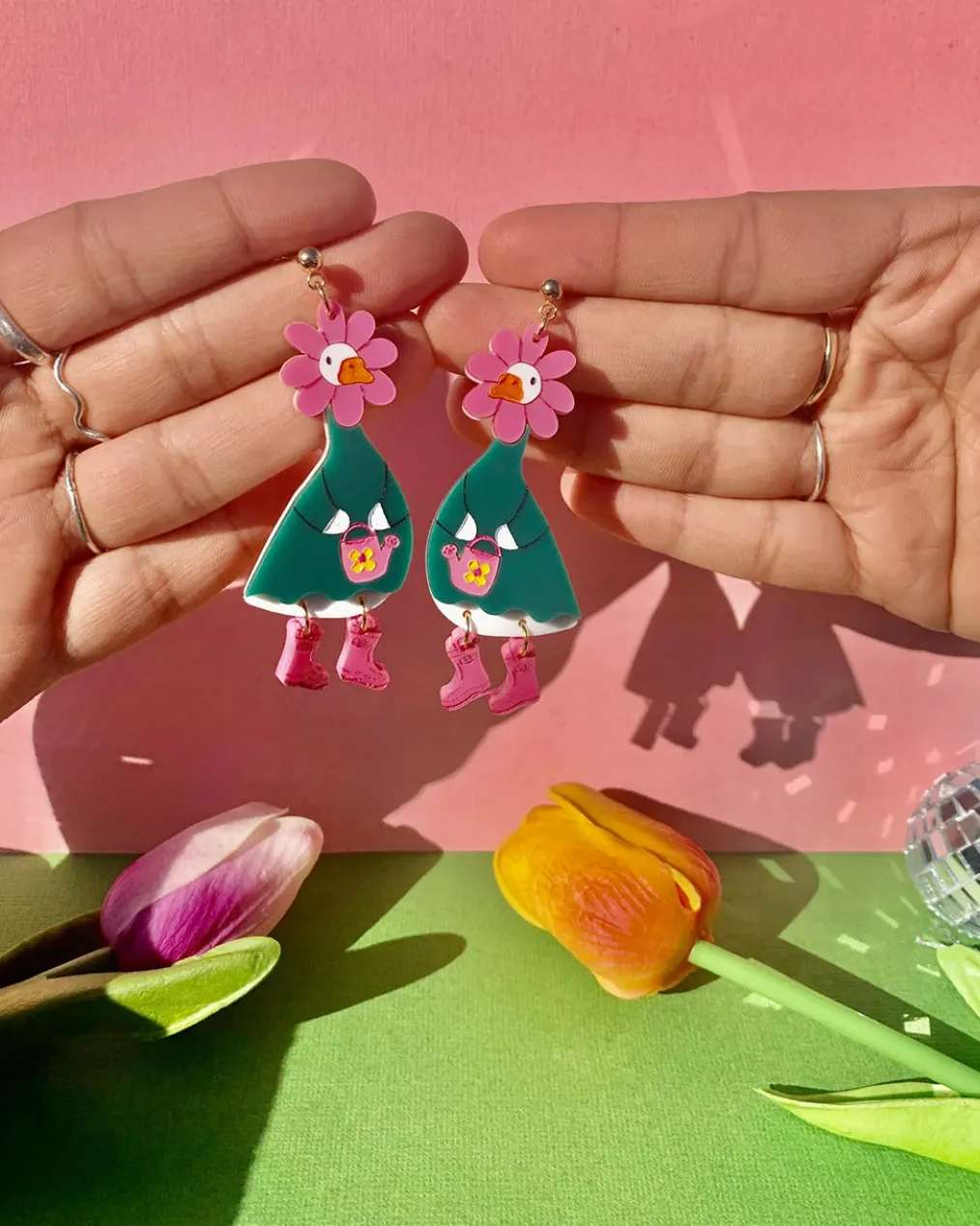 Goose Springsteen Earrings