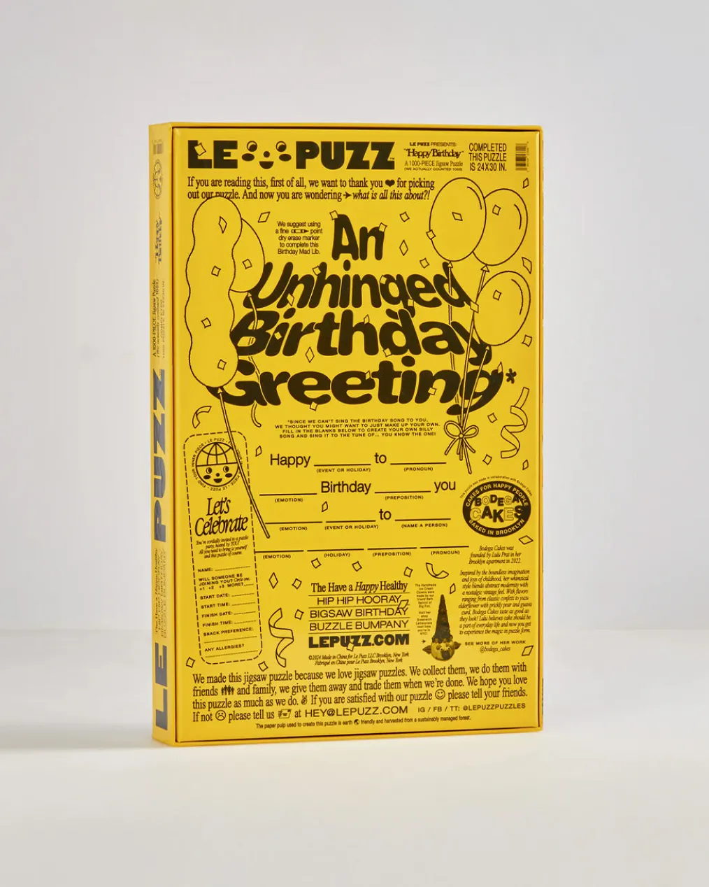 Happy Birthday Puzzle