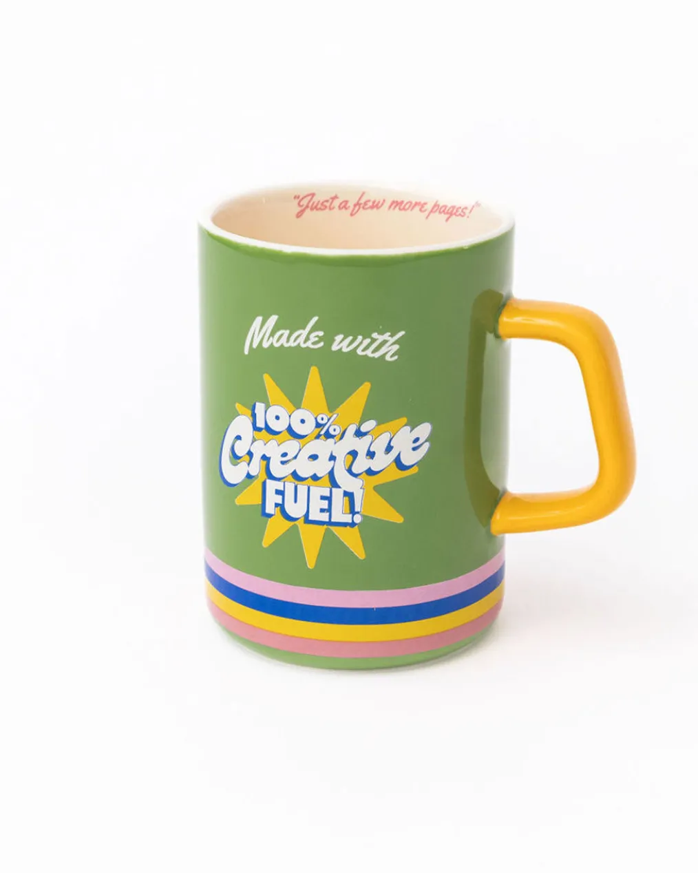 Hot Stuff Big Ceramic Mug - Books for Breakfast