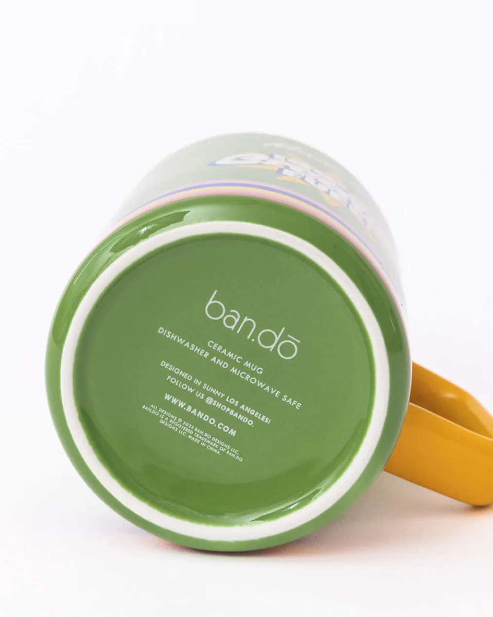 Hot Stuff Big Ceramic Mug - Books for Breakfast