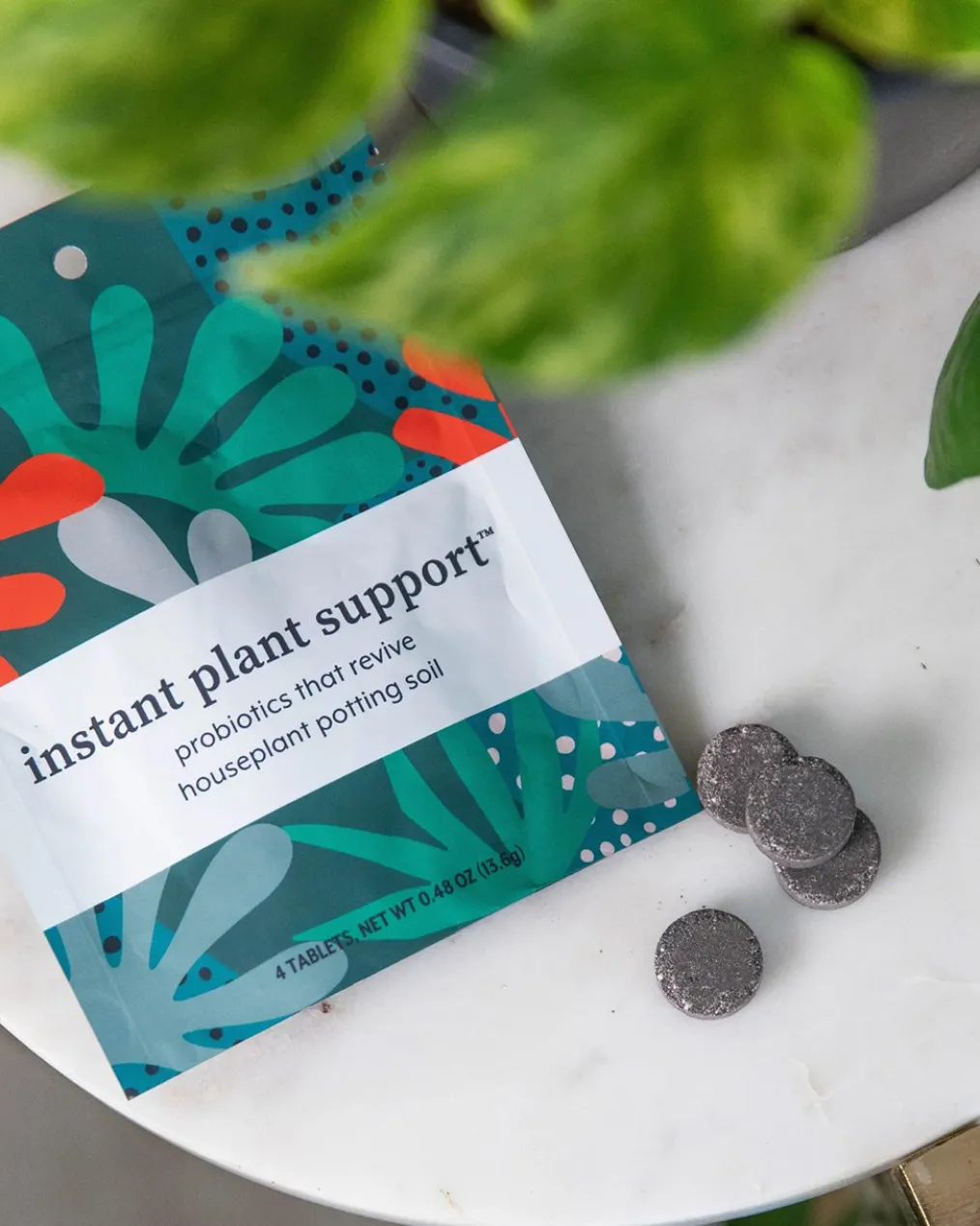 Instant Plant Support - Potting Soil Revitalizer Tablets
