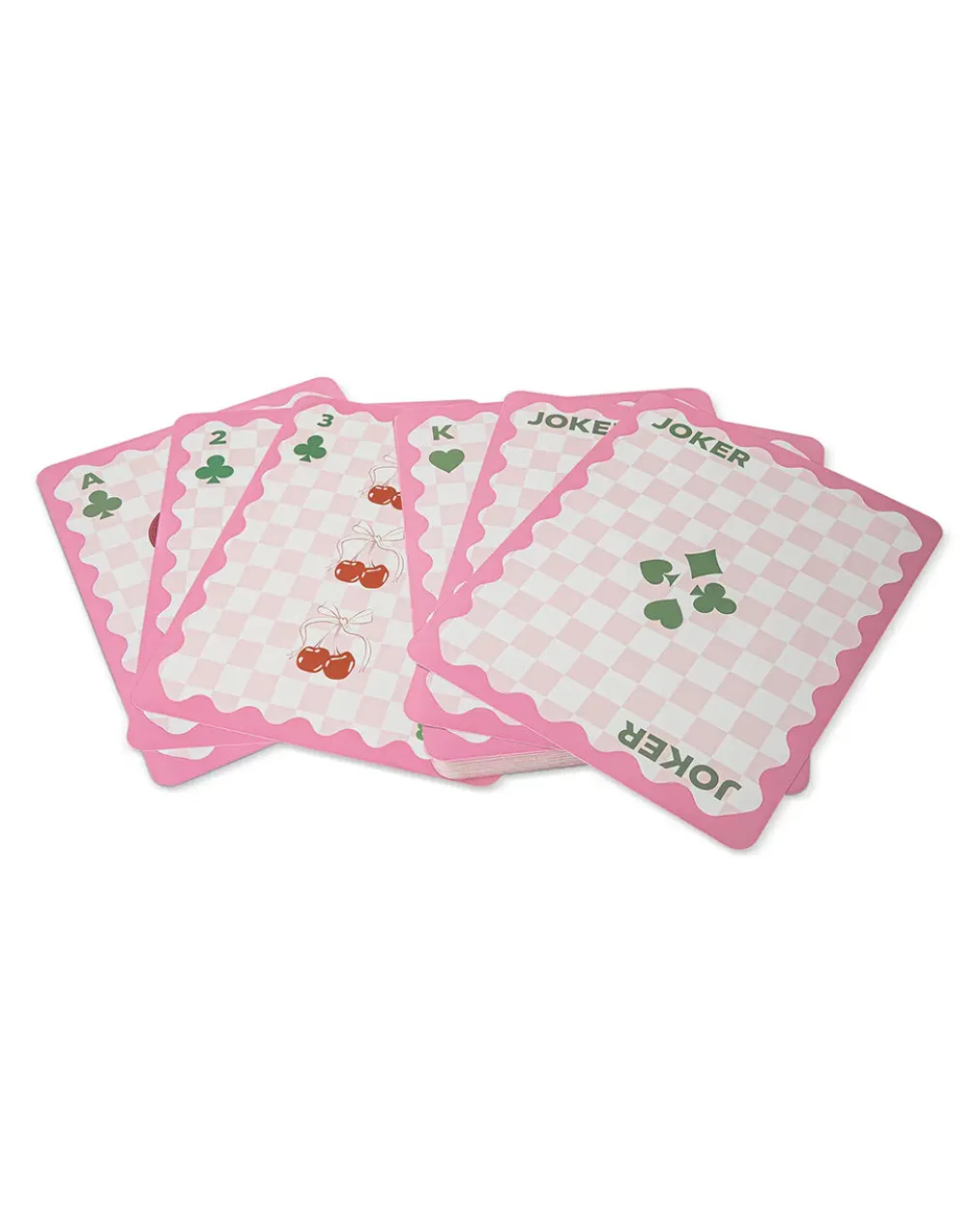 Jumbo Playing Card Deck - Cherry