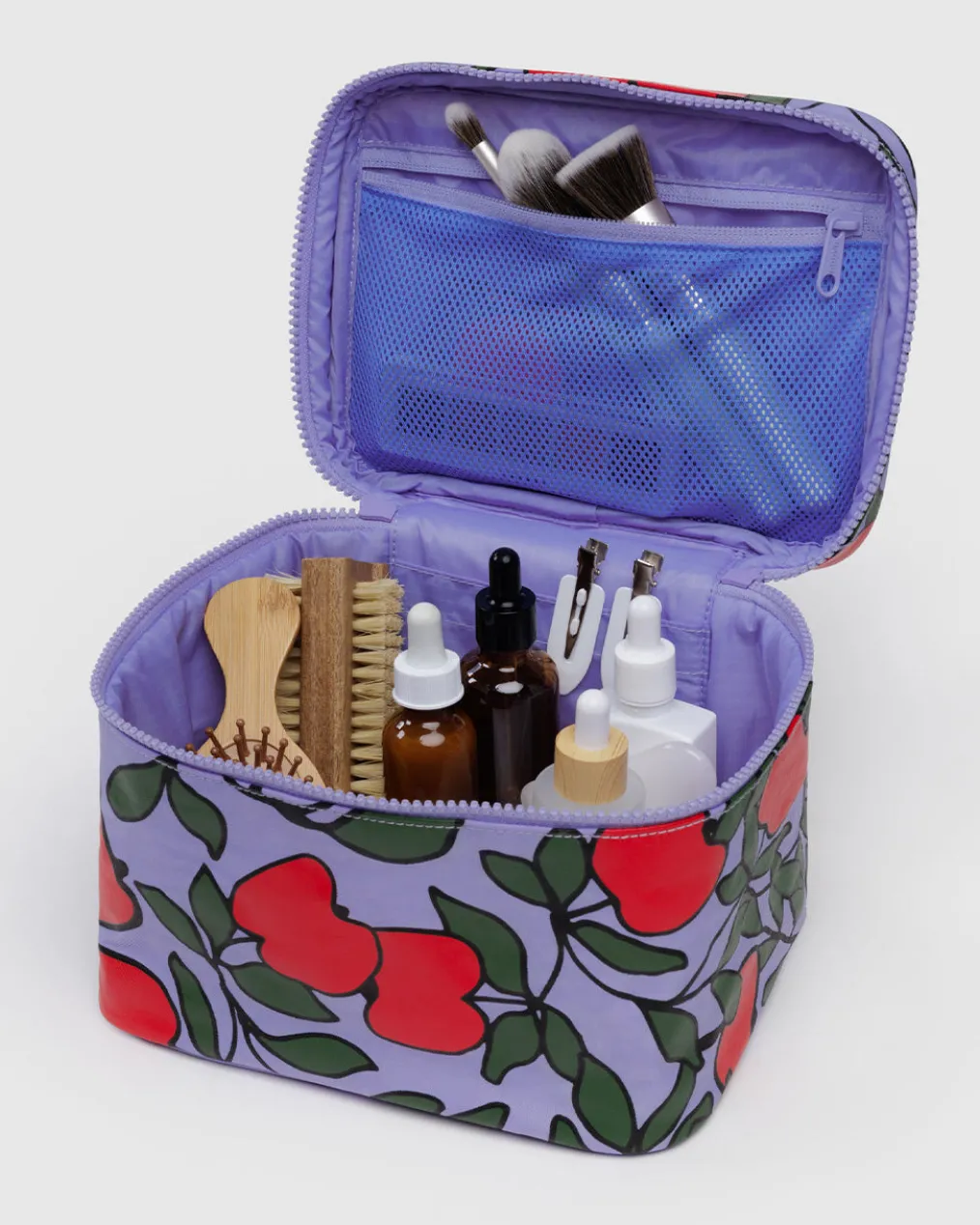 Large Cosmetic Case - Apple Tree