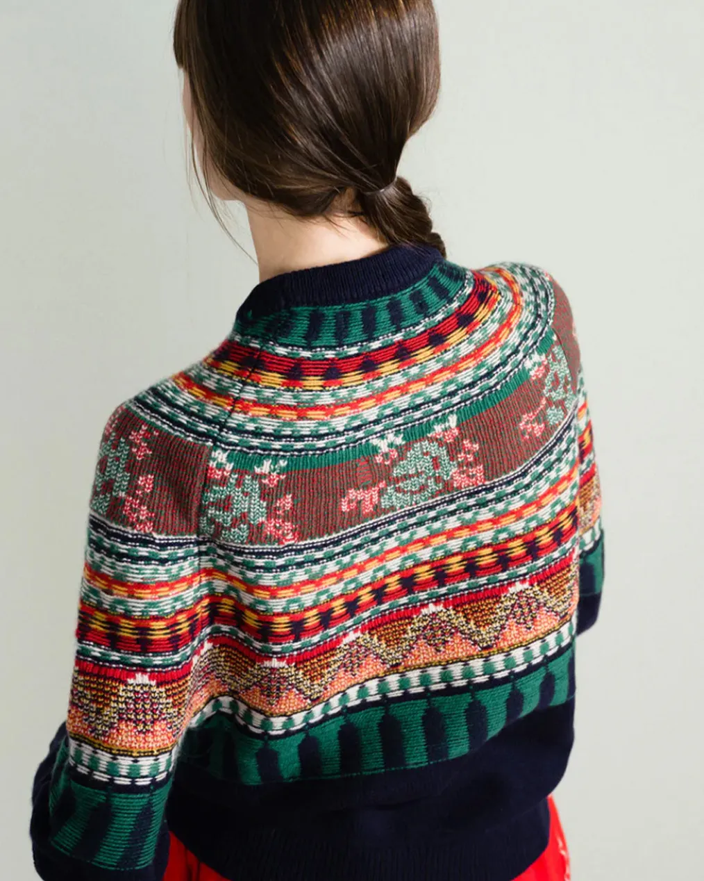 Mabel Fairisle Pullover Sweater