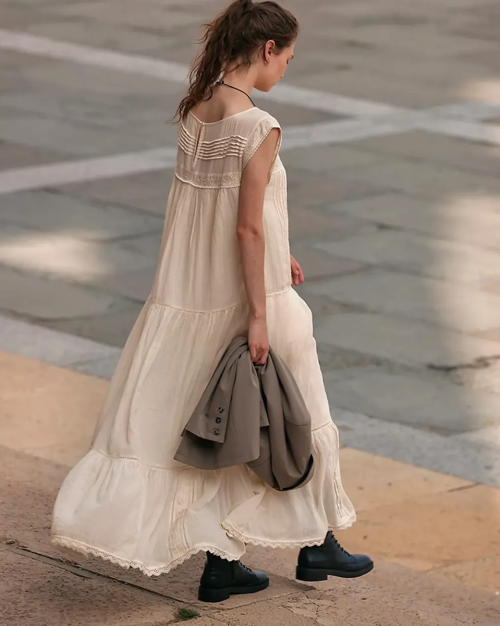 Meadows Edge Maxi Dress - Tea