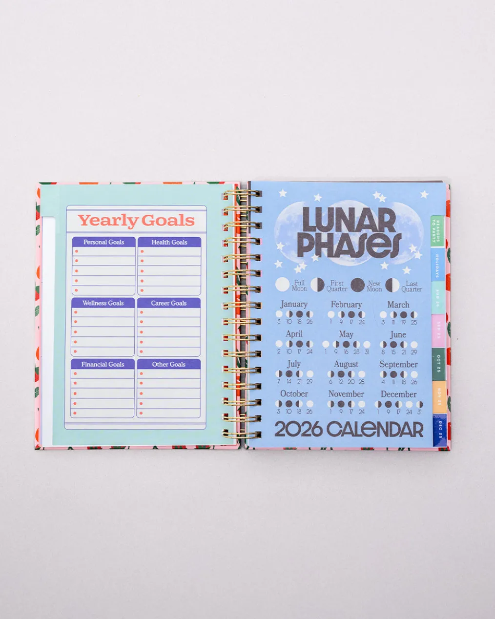 Medium 17-Month Academic Planner - Mid Century