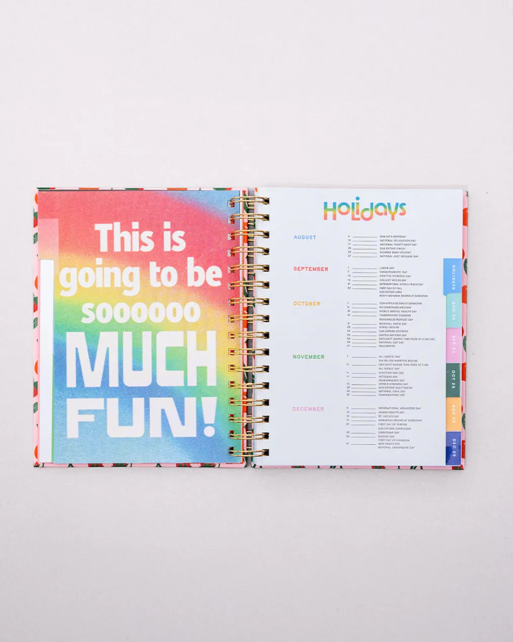 Medium 17-Month Academic Planner - Mid Century