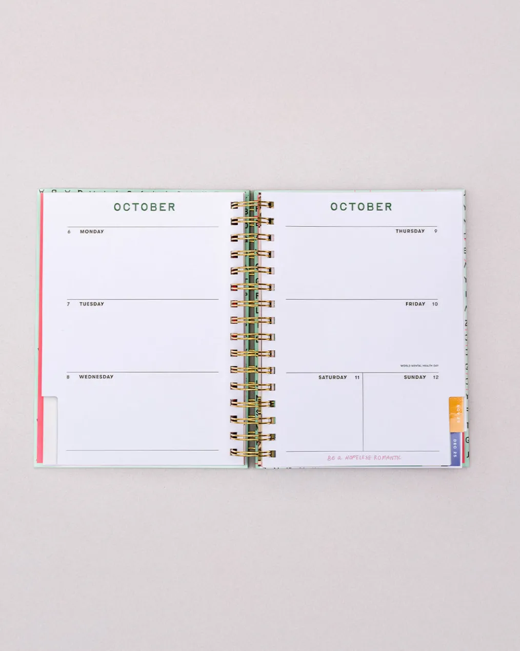 Medium 17-Month Academic Planner - Mid Century