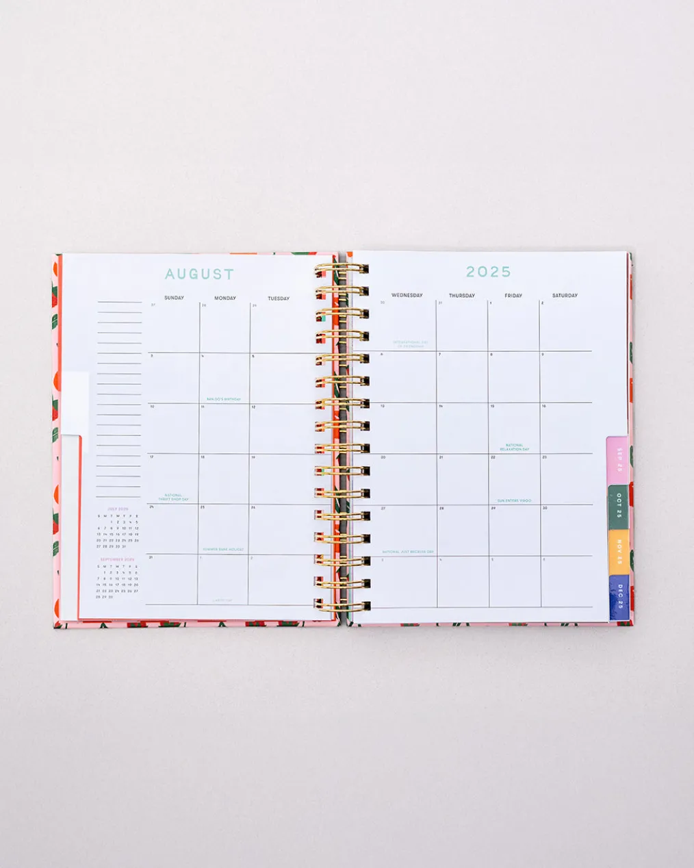 Medium 17-Month Academic Planner - Mid Century