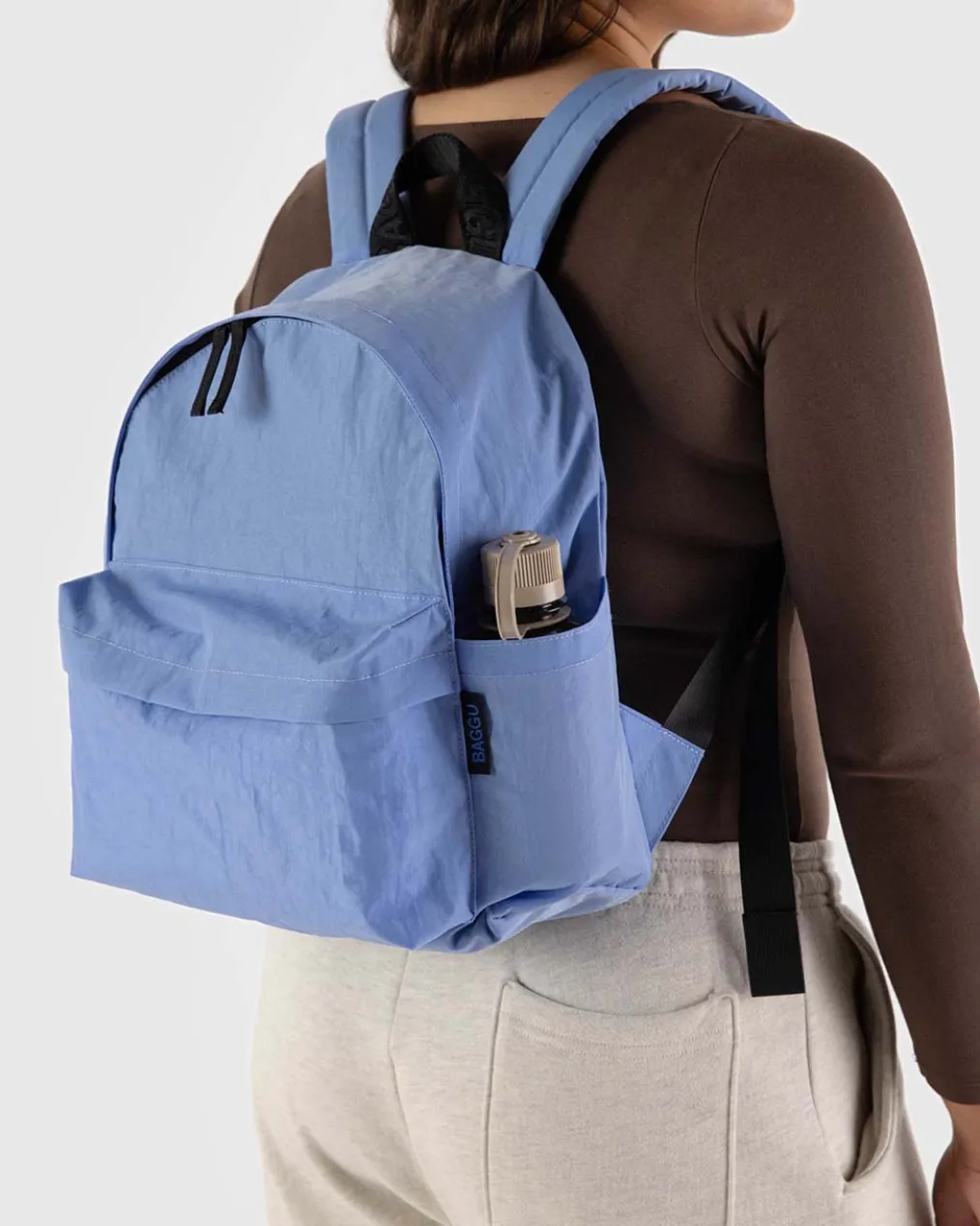Medium Nylon Backpack - Cornflower