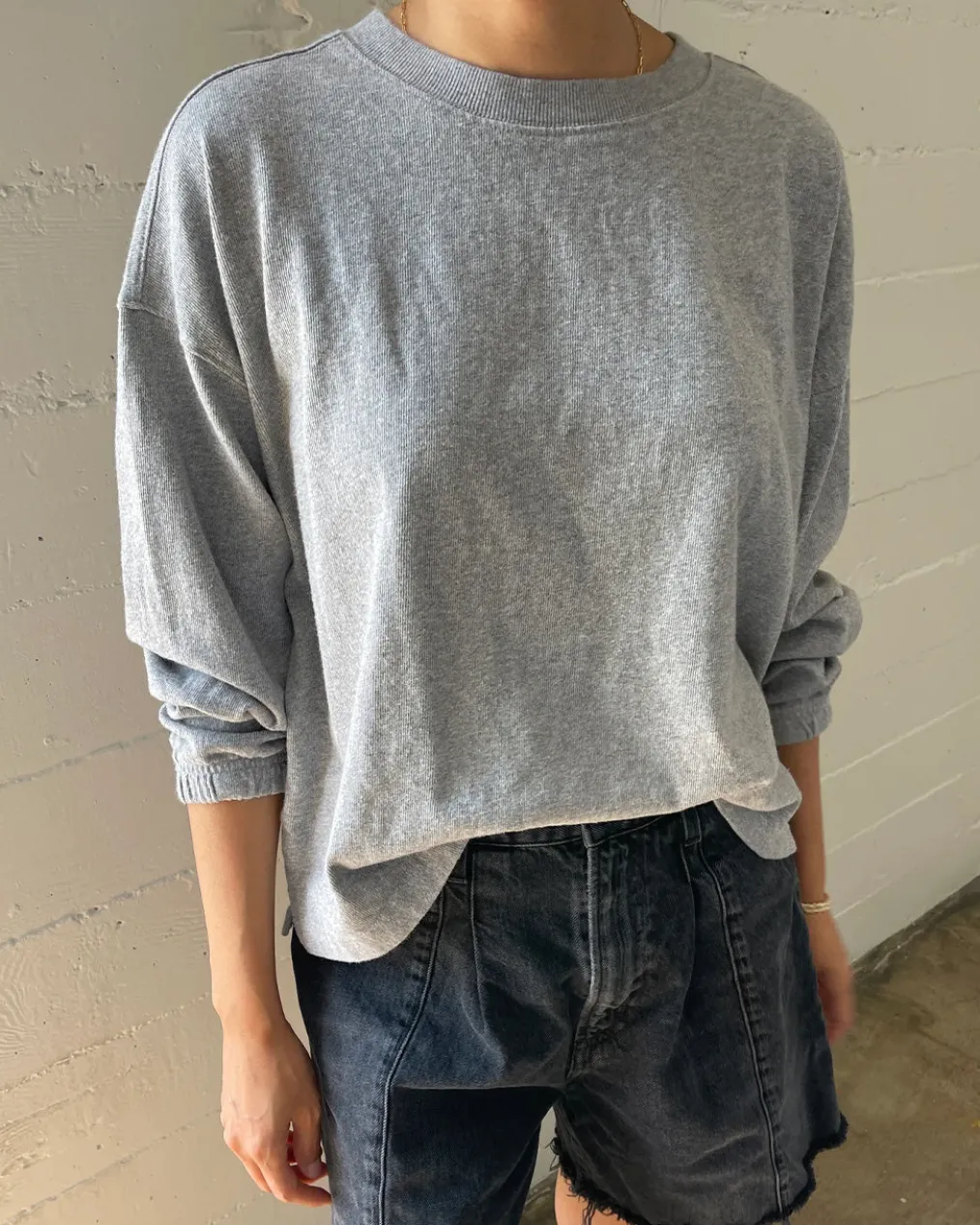 Naturelle Tee - Heather Grey