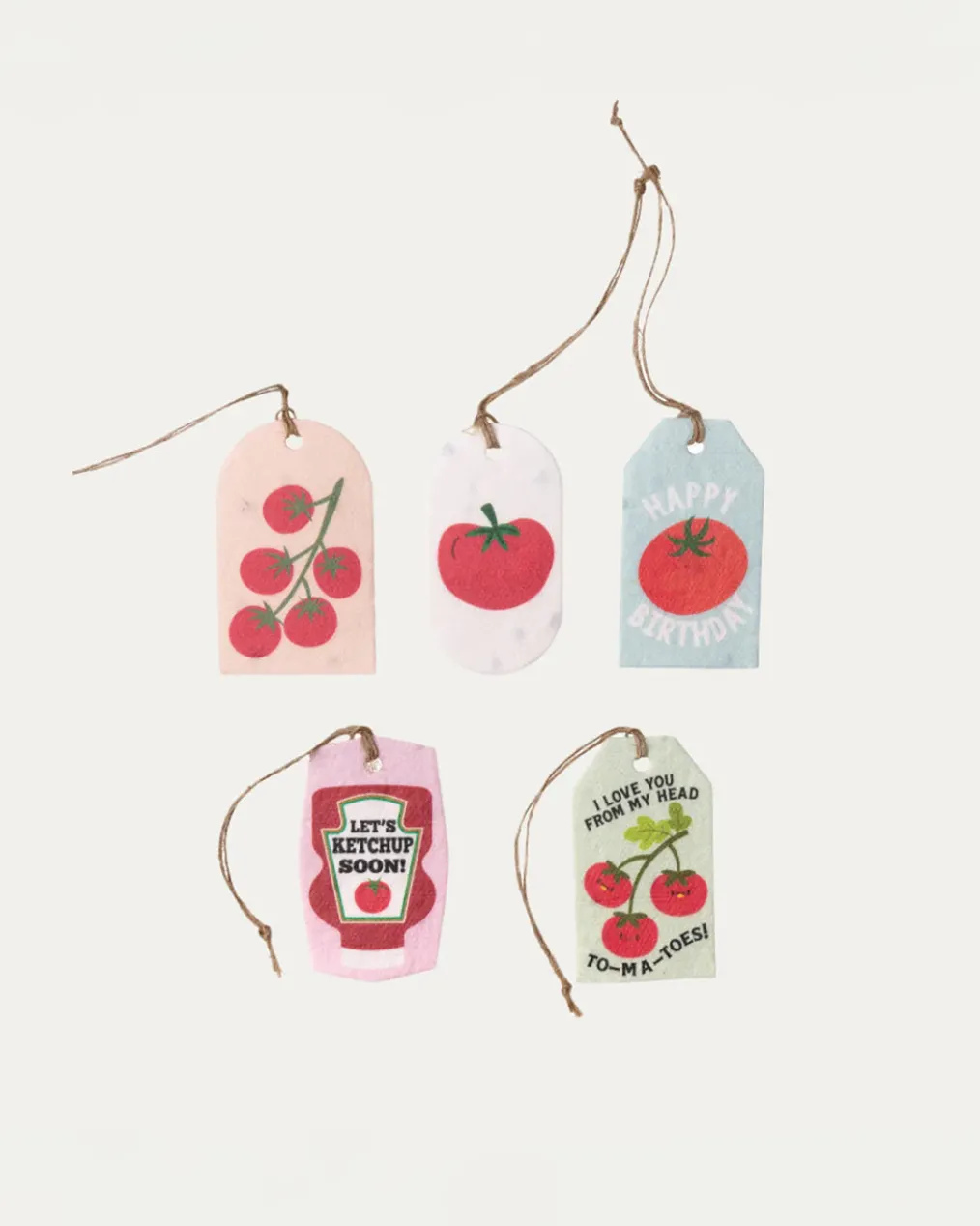 Plantable Seed Gift Tags - Tomatoes