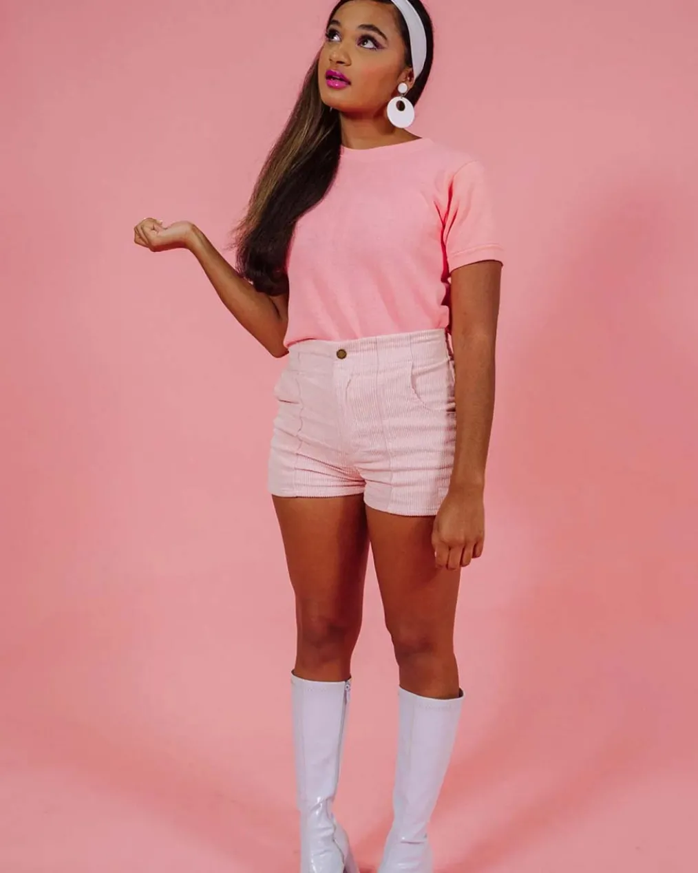 Powder Pink Spring Shorts