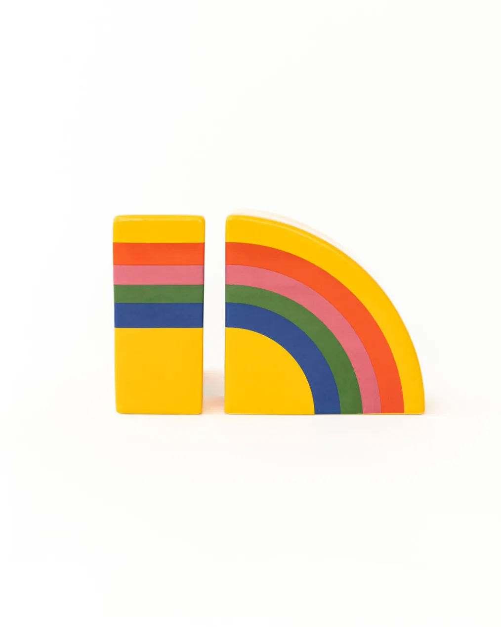 Rainbow Bookends