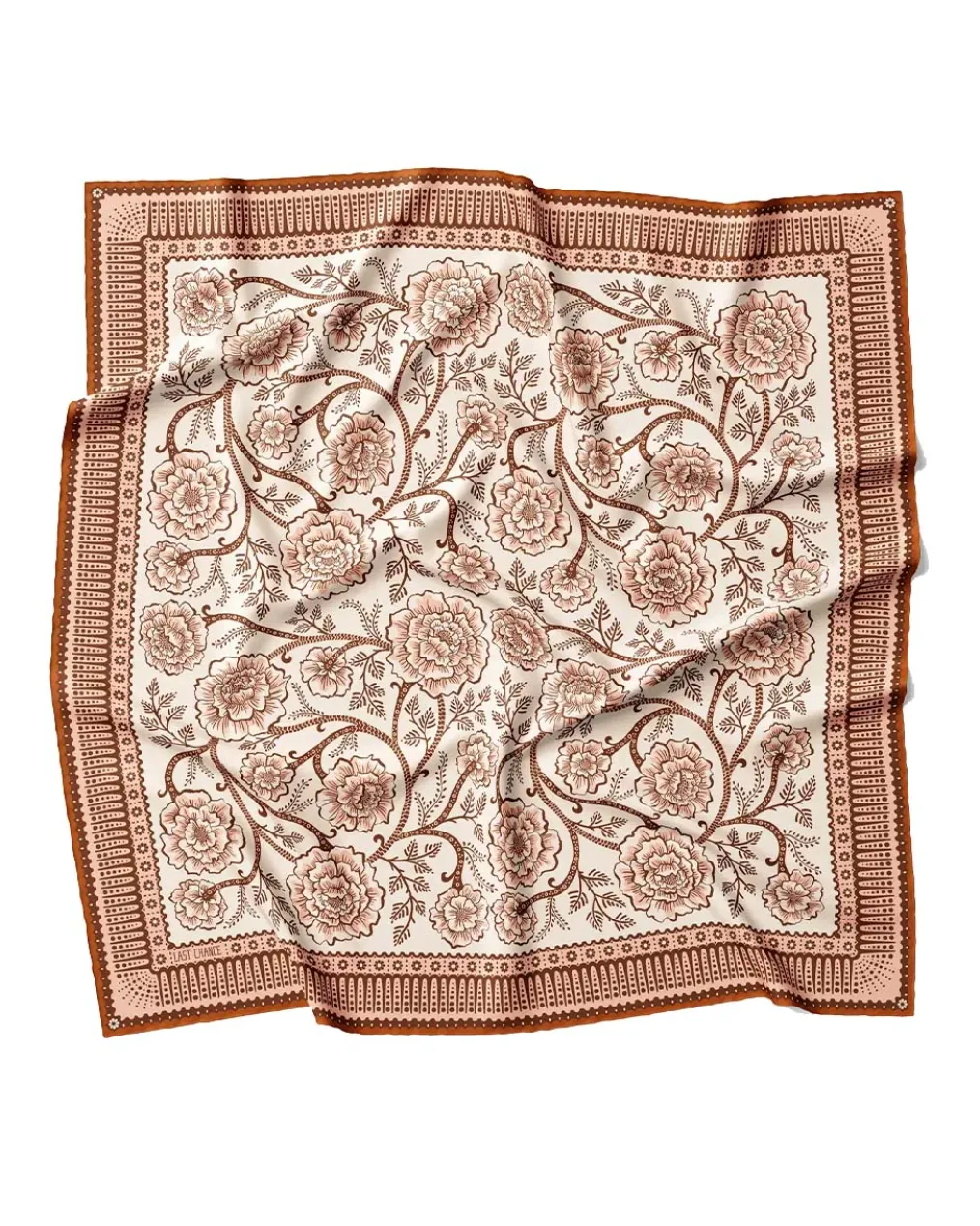 Ramble Silk Twill Scarf - Sandstone