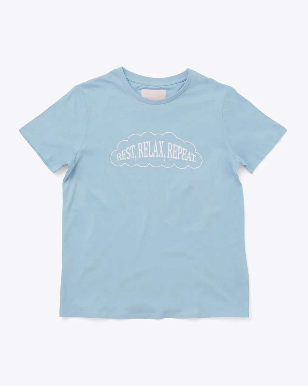 Rest, Relax, Repeat Tee - Sky