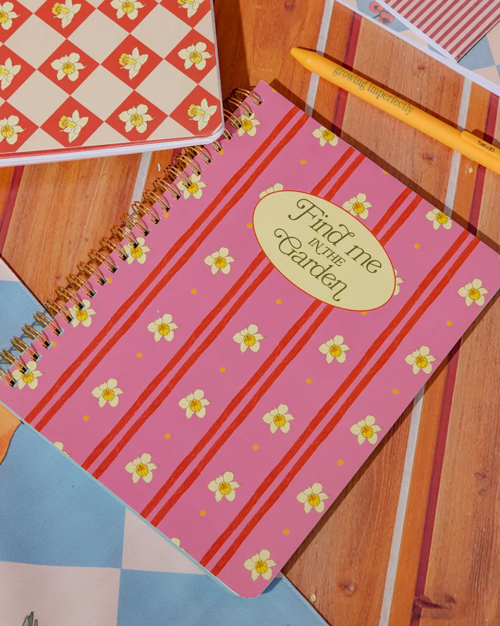 Rough Draft Mini Notebook - Find Me in the Garden