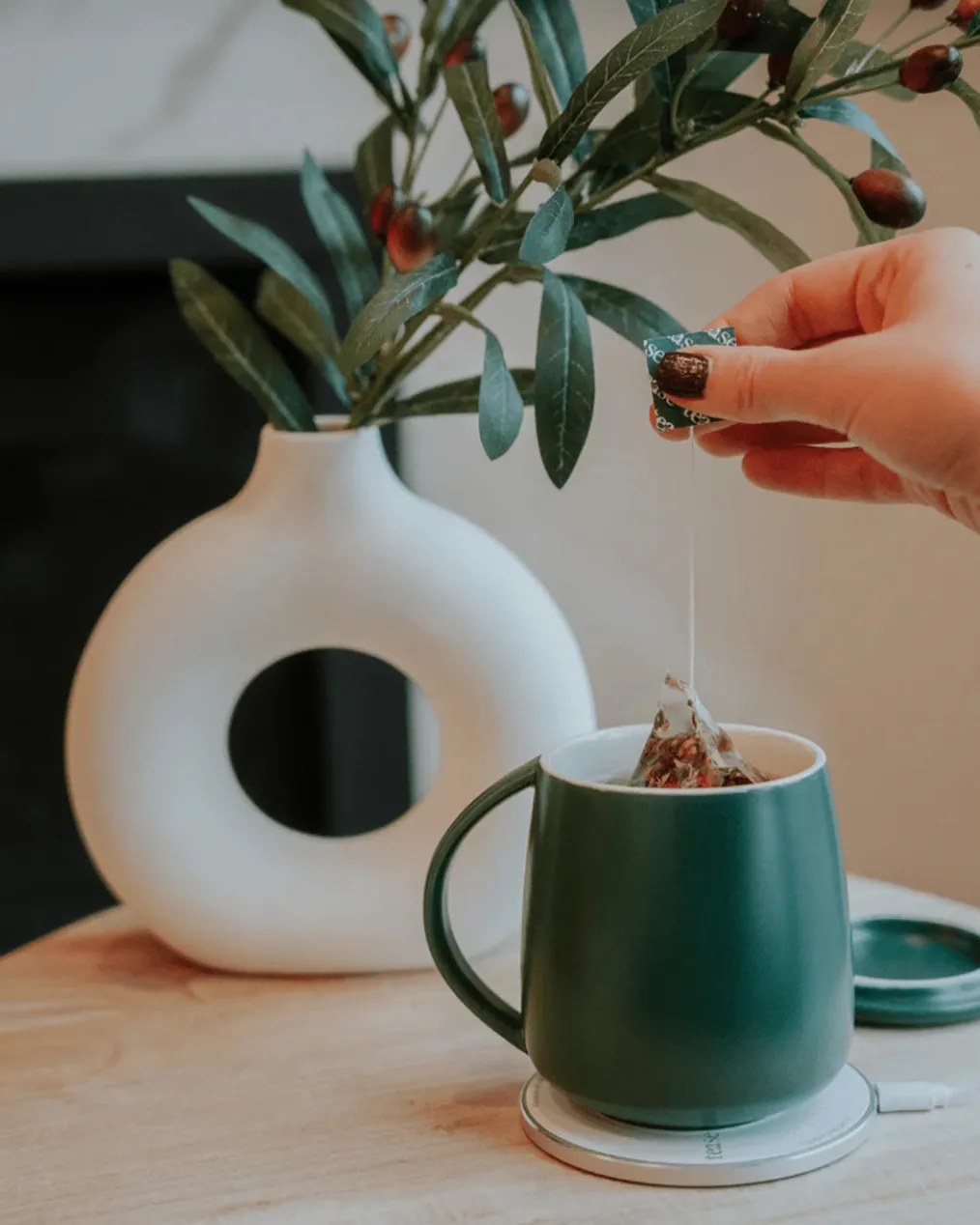 Smart Heated Mug Kit 2.0 - Deep Mint