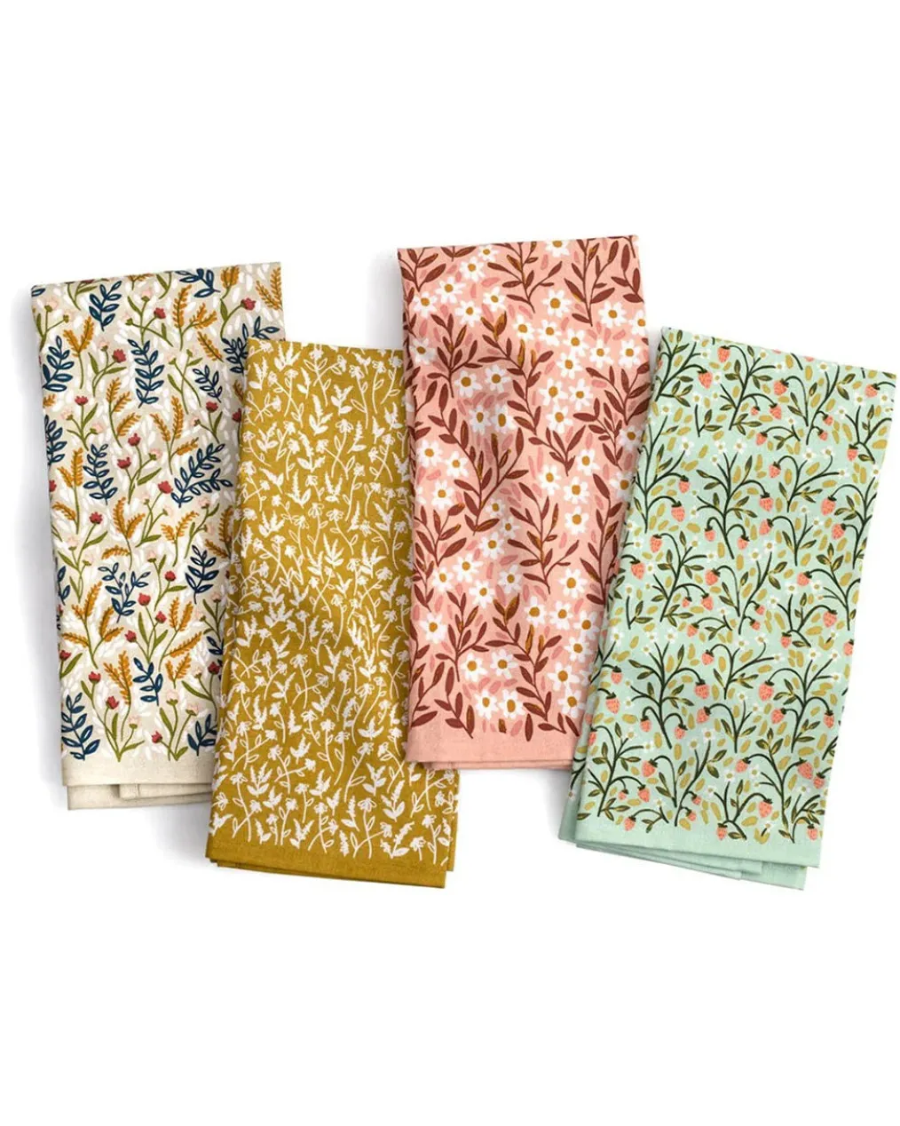 Tiny Floral Kitchen Towel Set