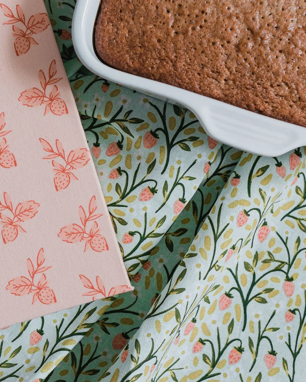 Tiny Floral Kitchen Towel Set
