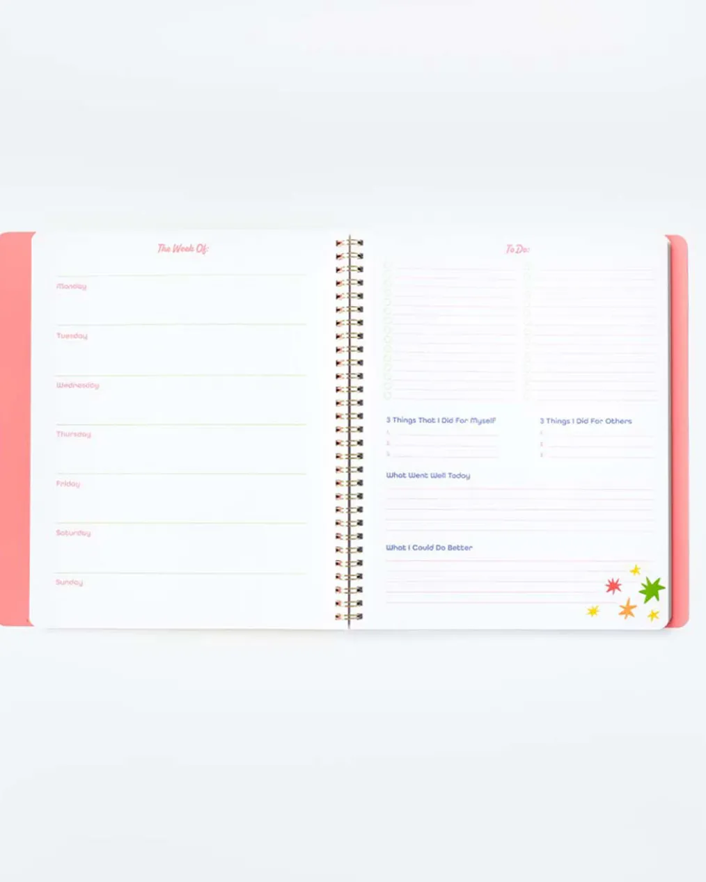 Weekly Undated Planner - Let Me Write That Down
