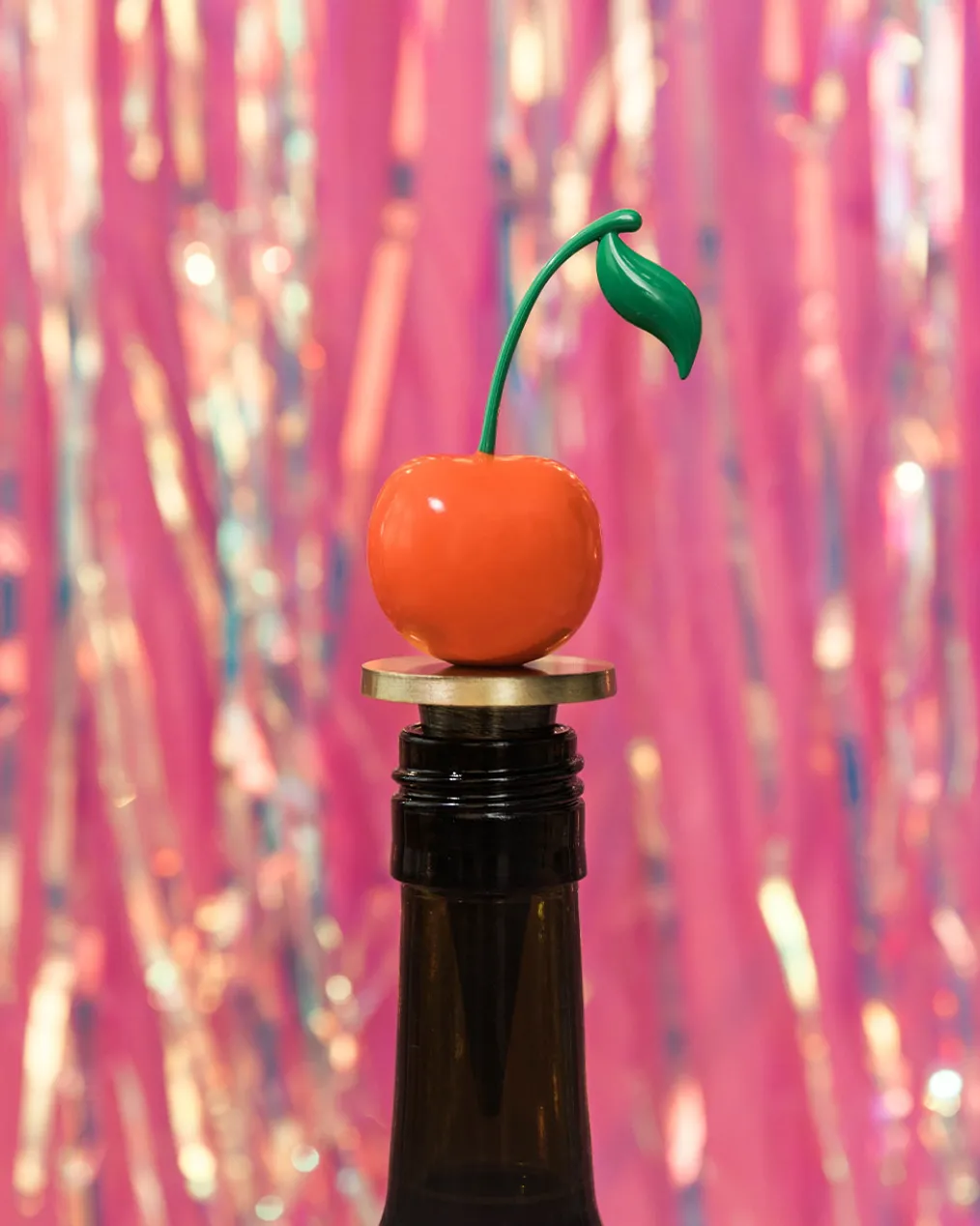 Wine Stopper - Cherry